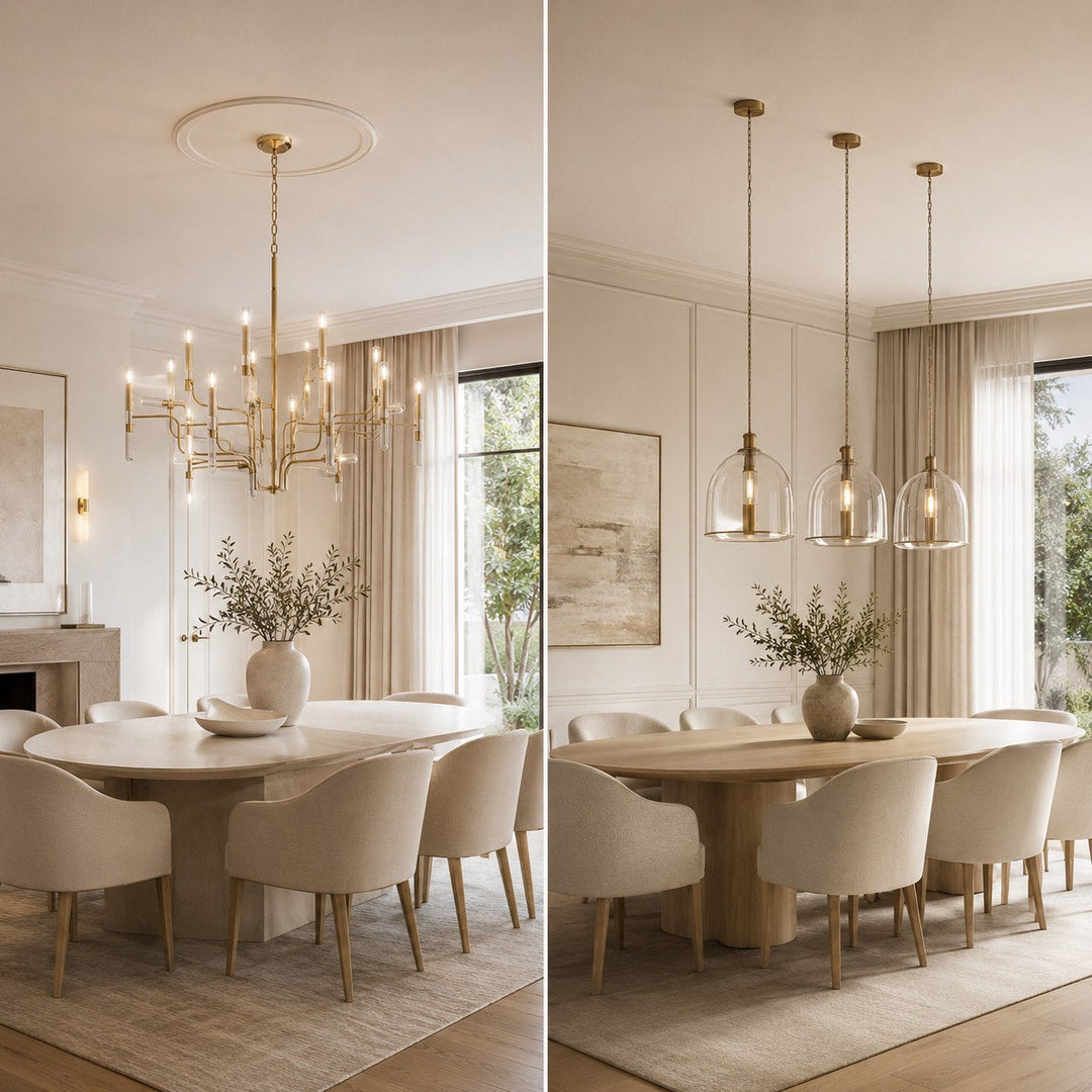 Chandelier vs. Pendant Light: Which Is Right for Your Dining Room?