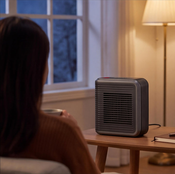 Electric Wall Heater Wall Mounted Design with Adjustable Thermostat and Timer 800W for Efficient Heating