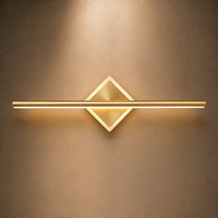 Modern Wall Sconce Lighting Wall Lamp Geometric Aluminum Frame Acrylic Base Dimmable Focused Illumination