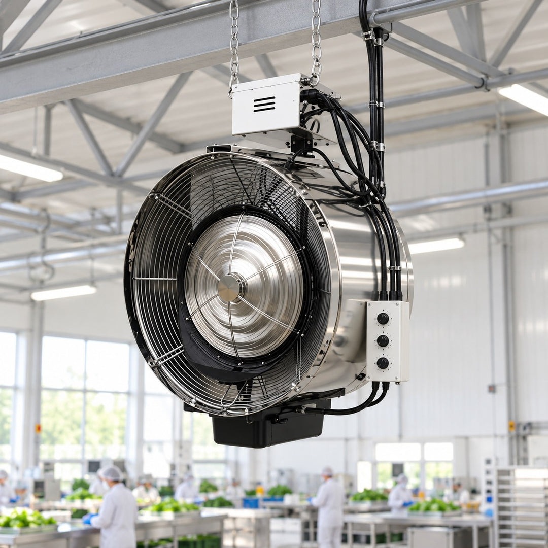 Industrial Mobile Humidifier High Power Cooling Dust Removal System Durable Construction