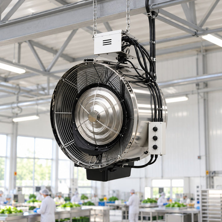 Industrial Mobile Humidifier High Power Cooling Dust Removal System Durable Construction
