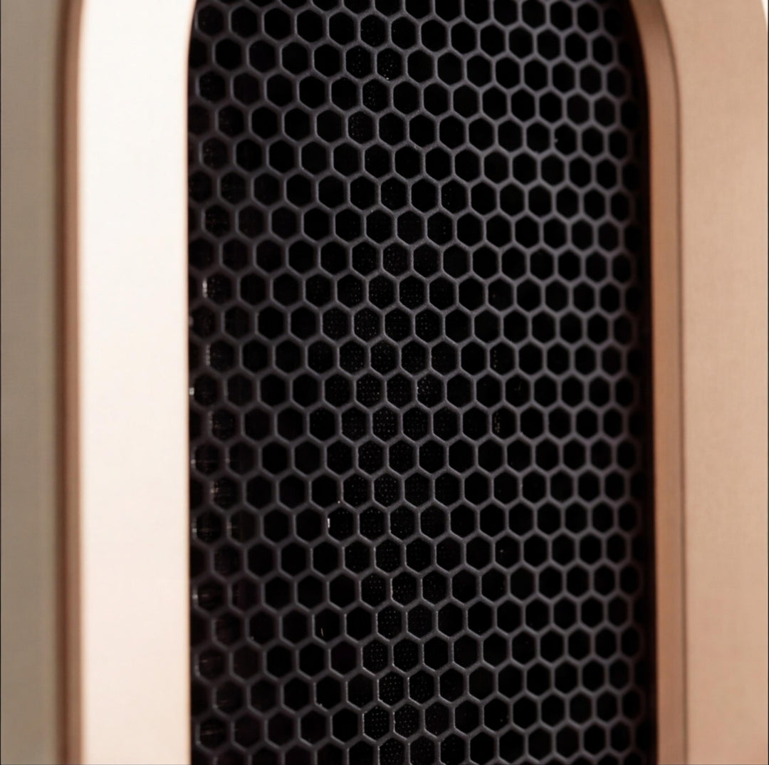 Electric Heater Portable Design Compact Ceramic Construction Adjustable Heat Settings 800W