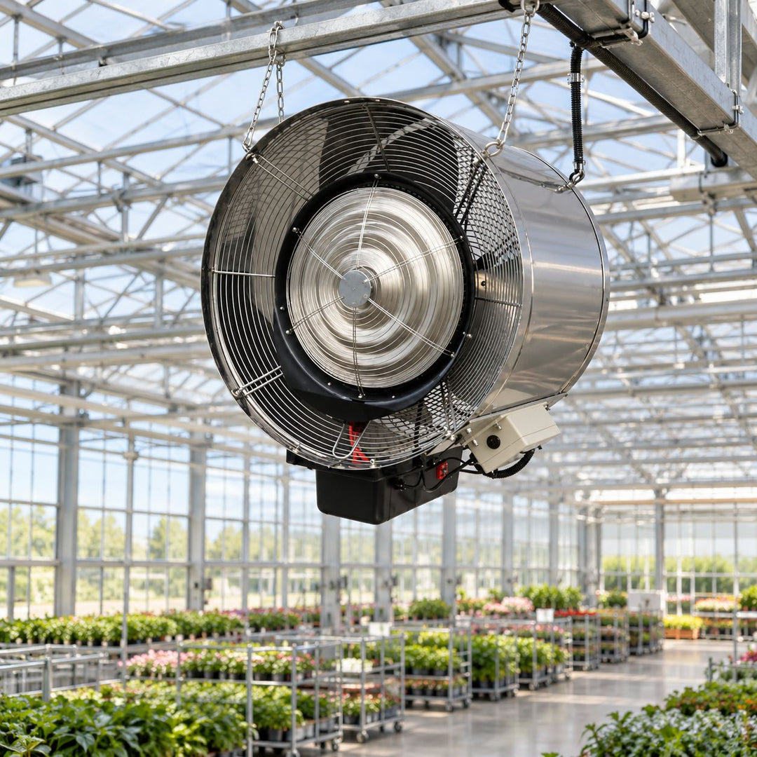 Industrial Mobile Humidifier High Power Cooling Dust Removal System Durable Construction
