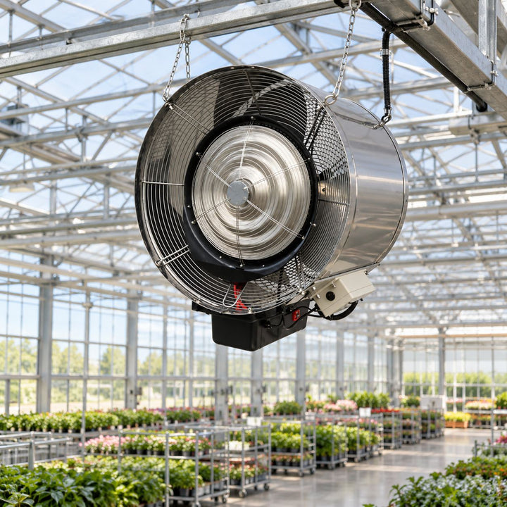 Industrial Mobile Humidifier High Power Cooling Dust Removal System Durable Construction