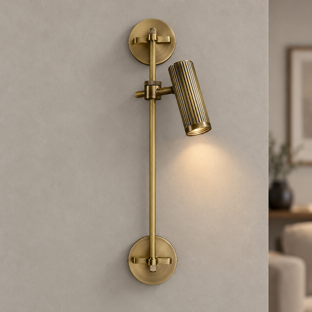 Modern Wall Light Adjustable Wall Mounted Metal LED Fixture for Contemporary Spaces