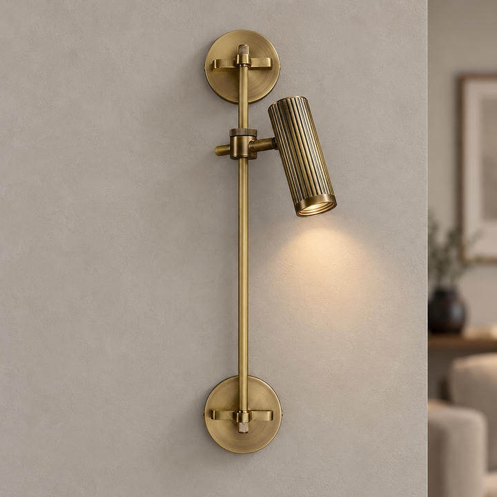Modern Wall Light Adjustable Wall Mounted Metal LED Fixture for Contemporary Spaces