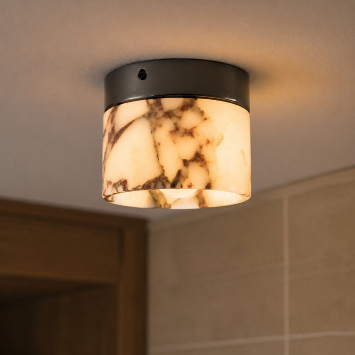 Marble Round Ceiling Lamp