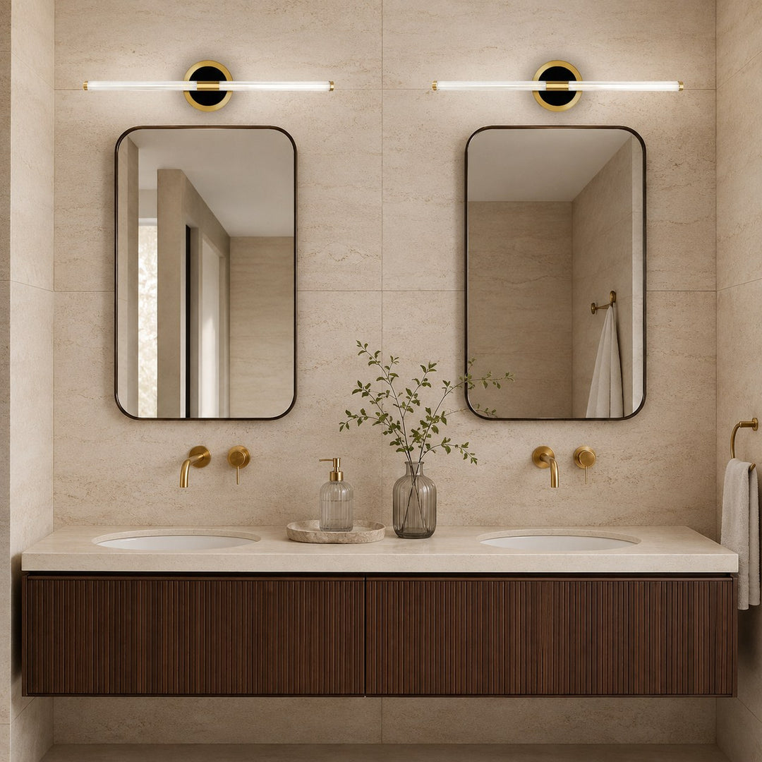 Contemporary Wall Light Wall Mounted Aluminum Iron Acrylic Soft Diffused Indoor Illumination