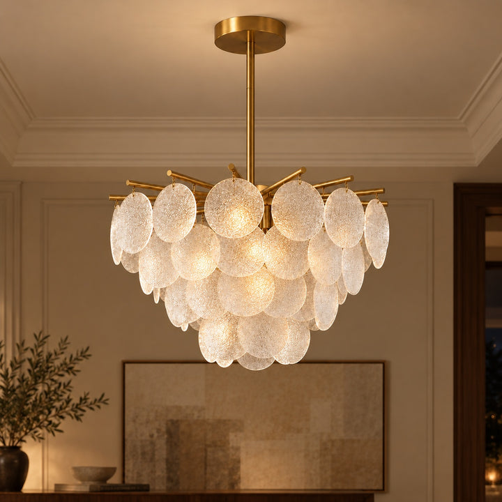 Modern Flush Mount Ceiling Light Metal Frame Adjustable Design for Stylish Illumination