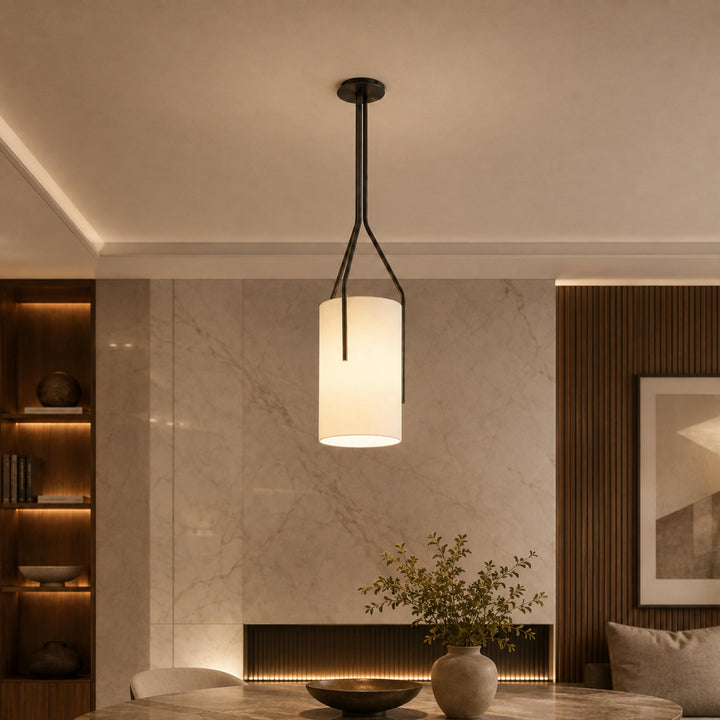 Modern Chandelier Light Adjustable Height Hanging Light Fixtures Gold Metal LED Compatible