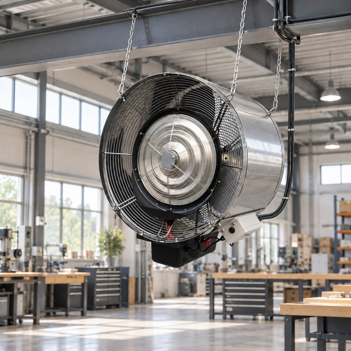 Industrial Mobile Humidifier High Power Cooling Dust Removal System Durable Construction