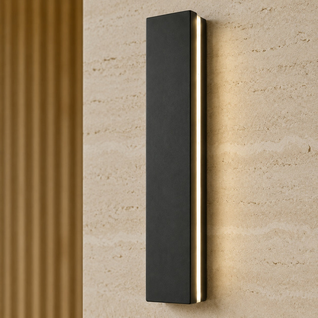 Minimalist Outdoor Wall Light Wall Mounted Aluminum LED Adjustable Color Temperature Weather-Resistant