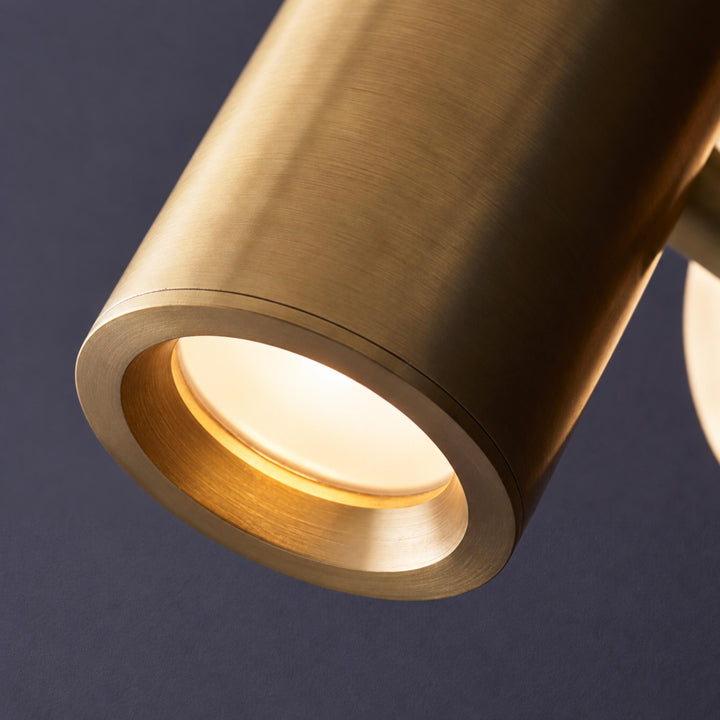 Modern Brass GU10 Wall Sconce – Indoor Wall Light for Bedroom & Hallway