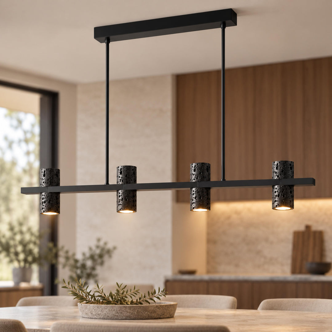 Modern Flush Mount Ceiling Light Travertine LED for Stylish Ambient Illumination