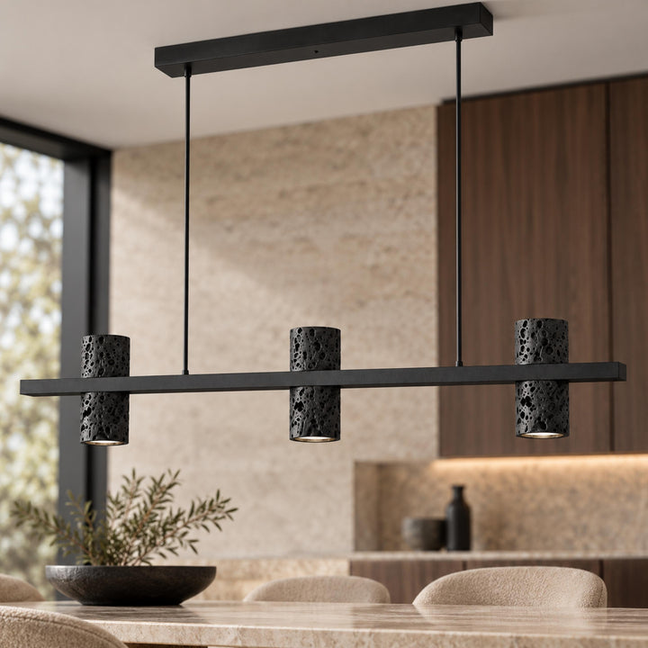 Modern Flush Mount Ceiling Light Travertine LED for Stylish Ambient Illumination