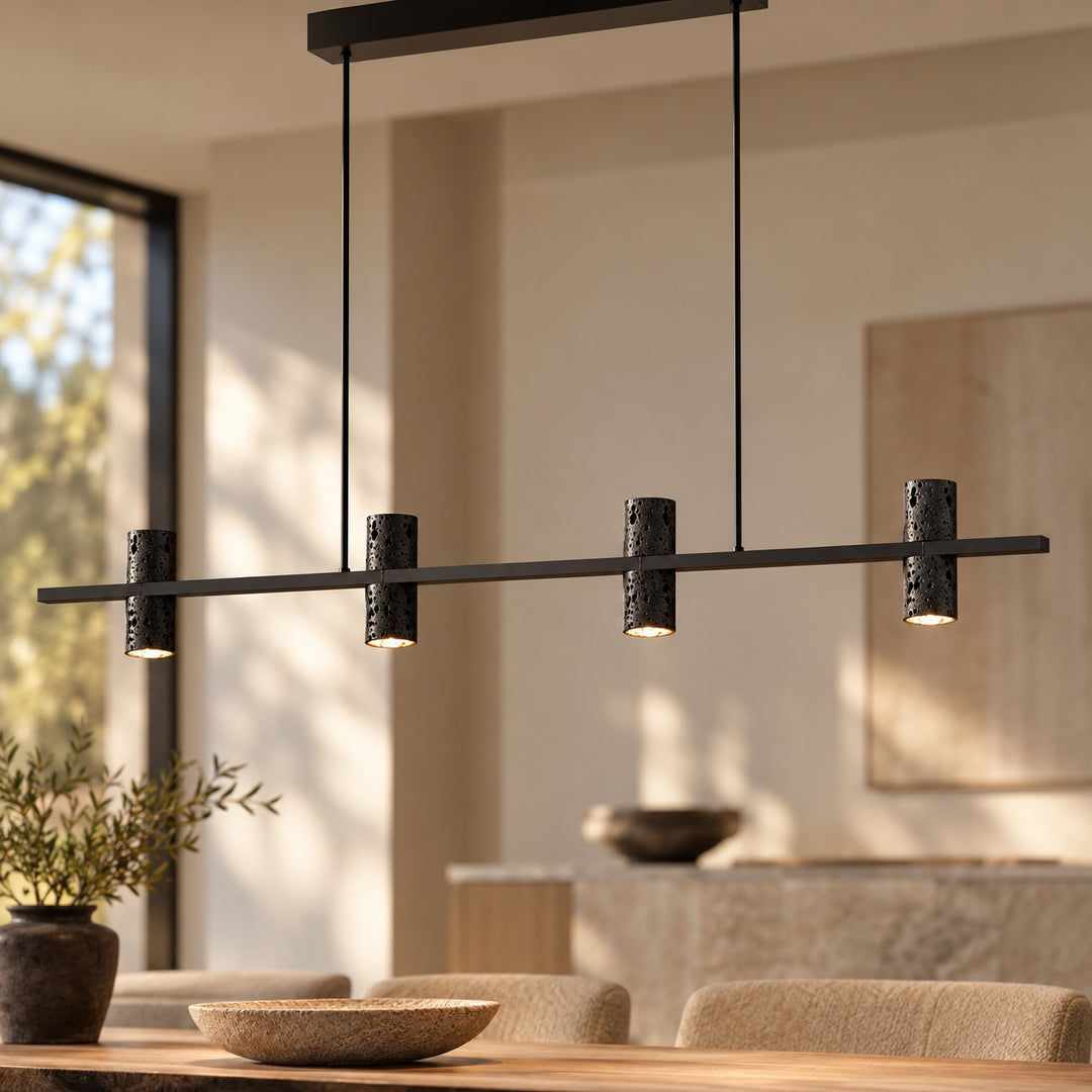 Modern Flush Mount Ceiling Light Travertine LED for Stylish Ambient Illumination