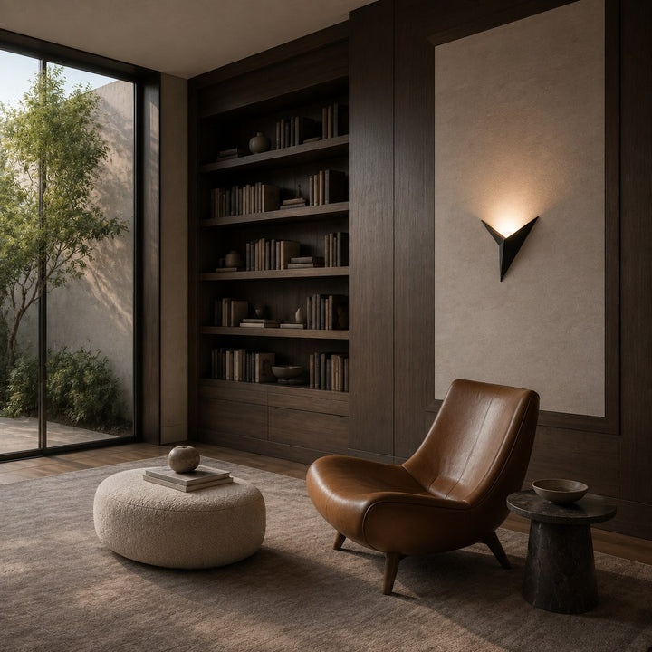 Modern Minimalist Wall Sconce Lighting Wall Mounted Metal Fixture with Integrated LED Dual Color Modes