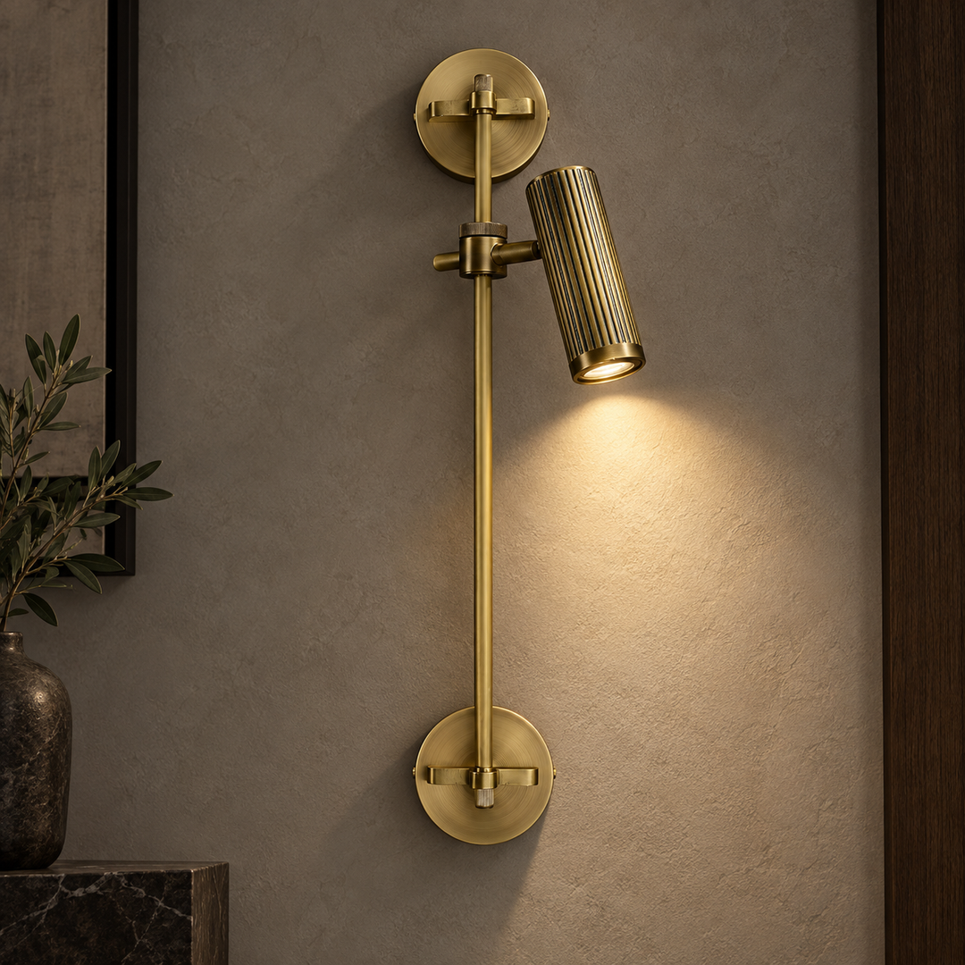 Modern Wall Light Adjustable Wall Mounted Metal LED Fixture for Contemporary Spaces