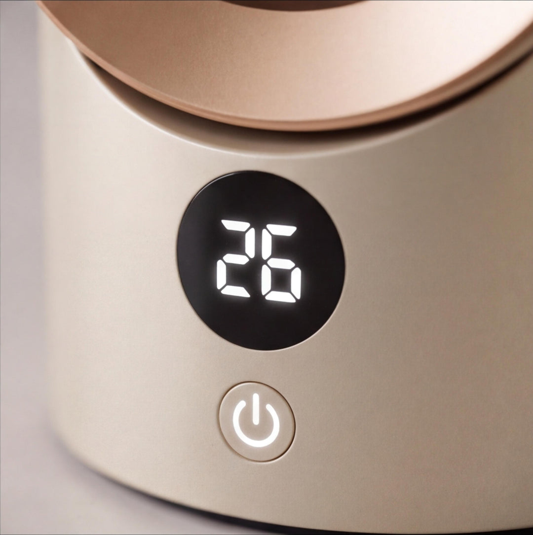 Electric Heater Portable Design Compact Ceramic Construction Adjustable Heat Settings 800W