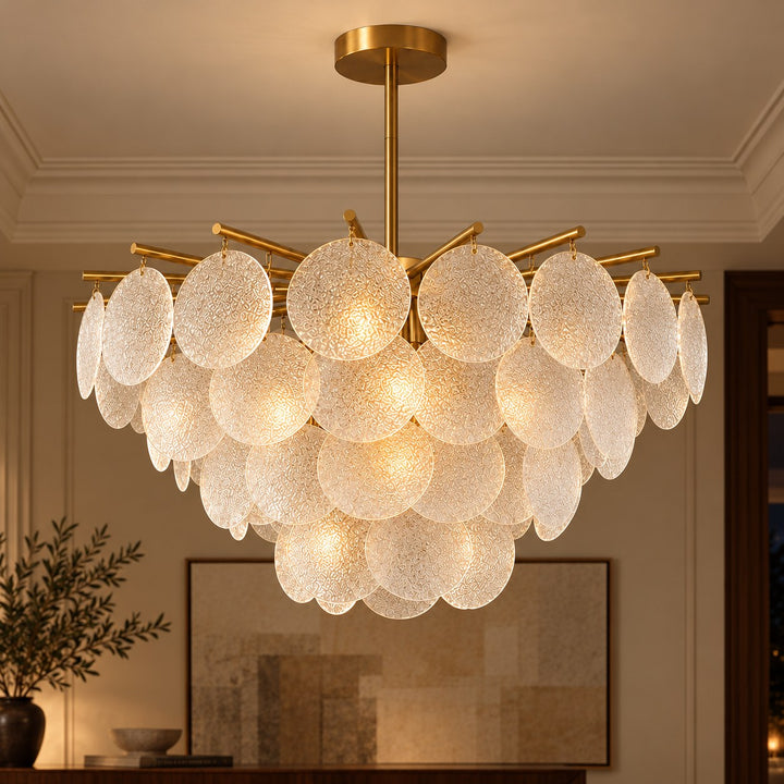 Modern Flush Mount Ceiling Light Metal Frame Adjustable Design for Stylish Illumination