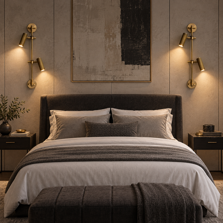Modern Wall Light Adjustable Wall Mounted Metal LED Fixture for Contemporary Spaces