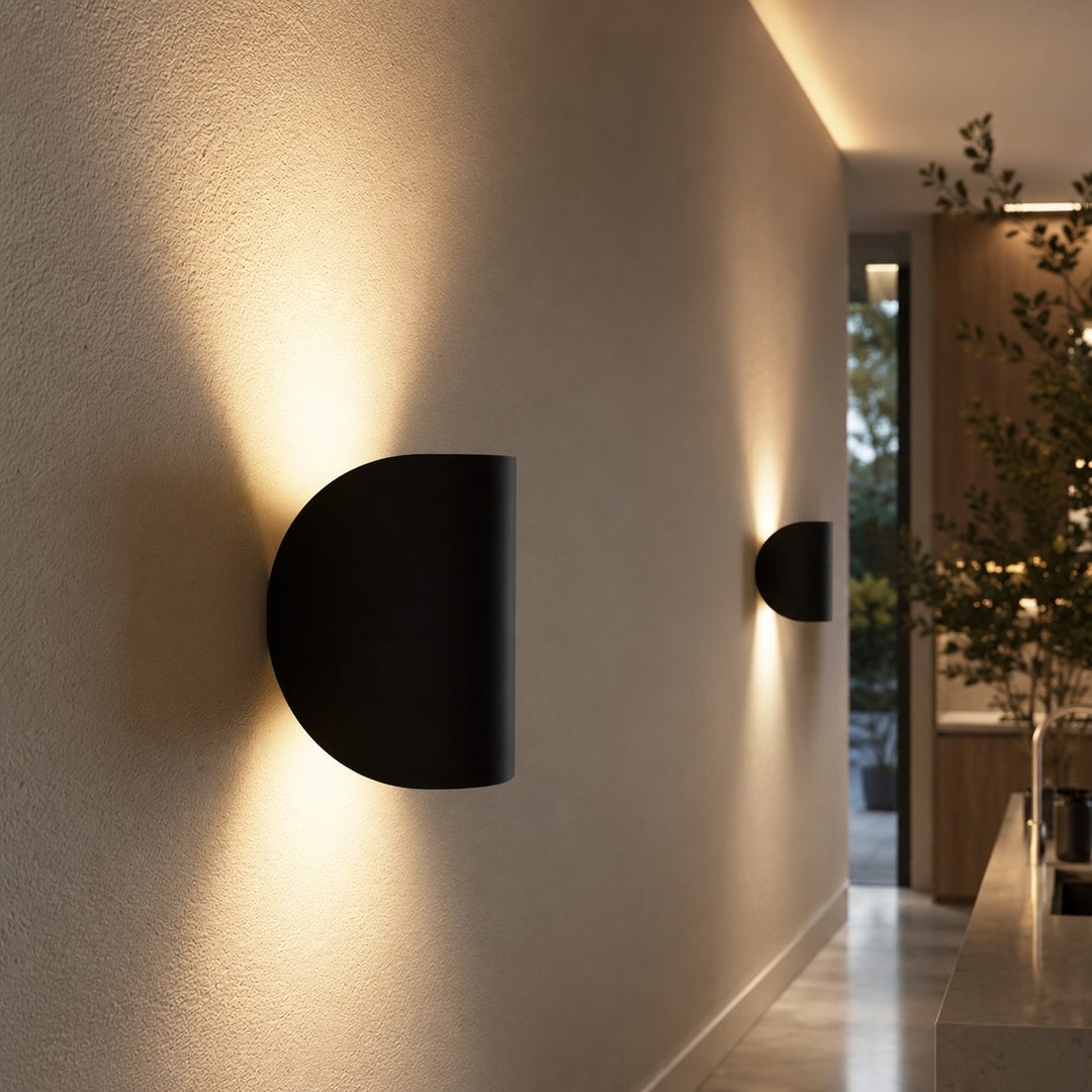 Modern Wall Light Adjustable Aluminum LED Up Down Fixture Dimmable Energy Efficient
