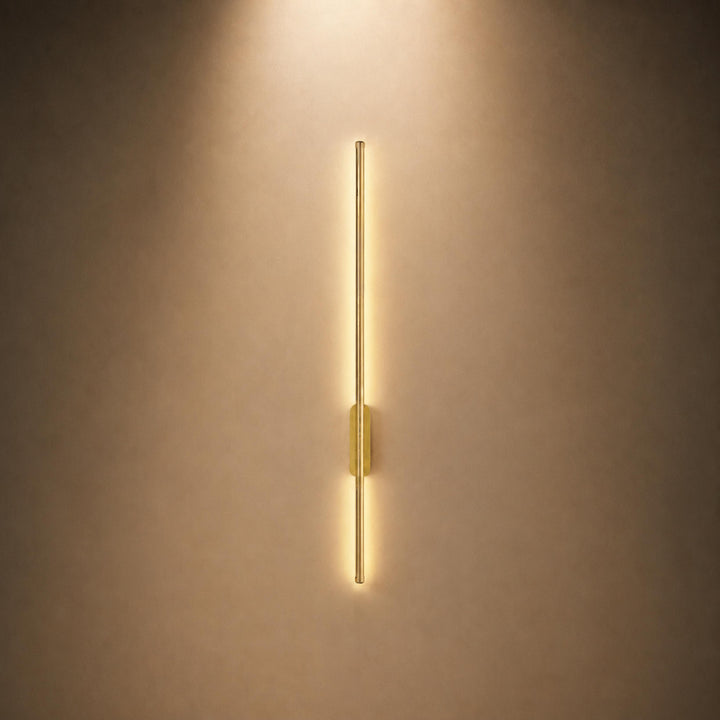 Modern Wall Sconce Lighting LED Tube Light Wall Mounted Aluminum Fixture Adjustable Size