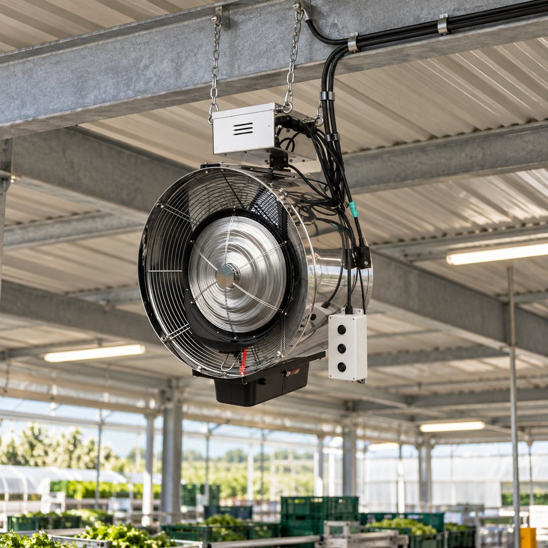 Industrial Mobile Humidifier High Power Cooling Dust Removal System Durable Construction