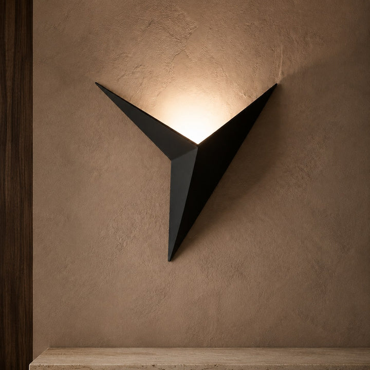 Modern Minimalist Wall Sconce Lighting Wall Mounted Metal Fixture with Integrated LED Dual Color Modes