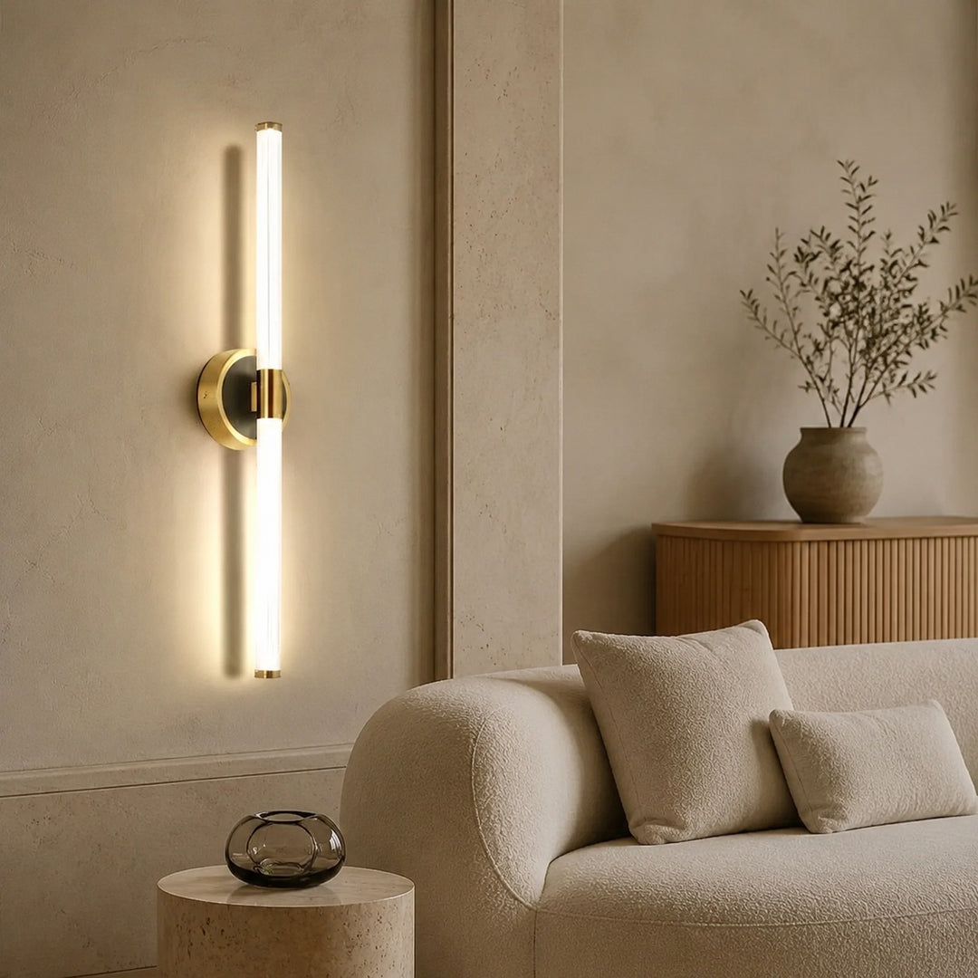 Contemporary Wall Light Wall Mounted Aluminum Iron Acrylic Soft Diffused Indoor Illumination