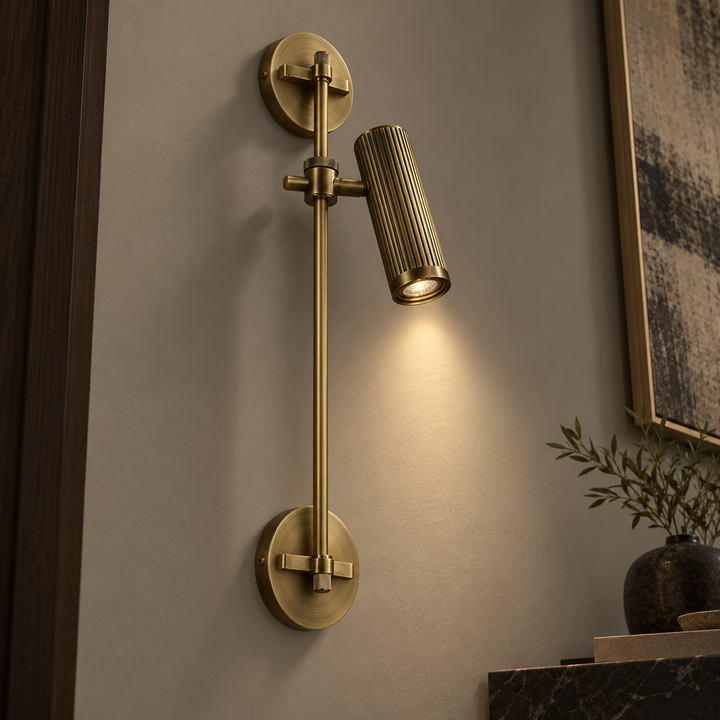 Modern Wall Light Adjustable Wall Mounted Metal LED Fixture for Contemporary Spaces