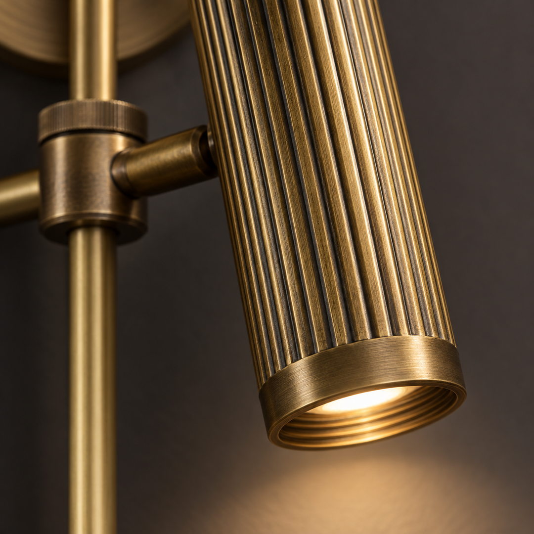 Modern Wall Light Adjustable Wall Mounted Metal LED Fixture for Contemporary Spaces
