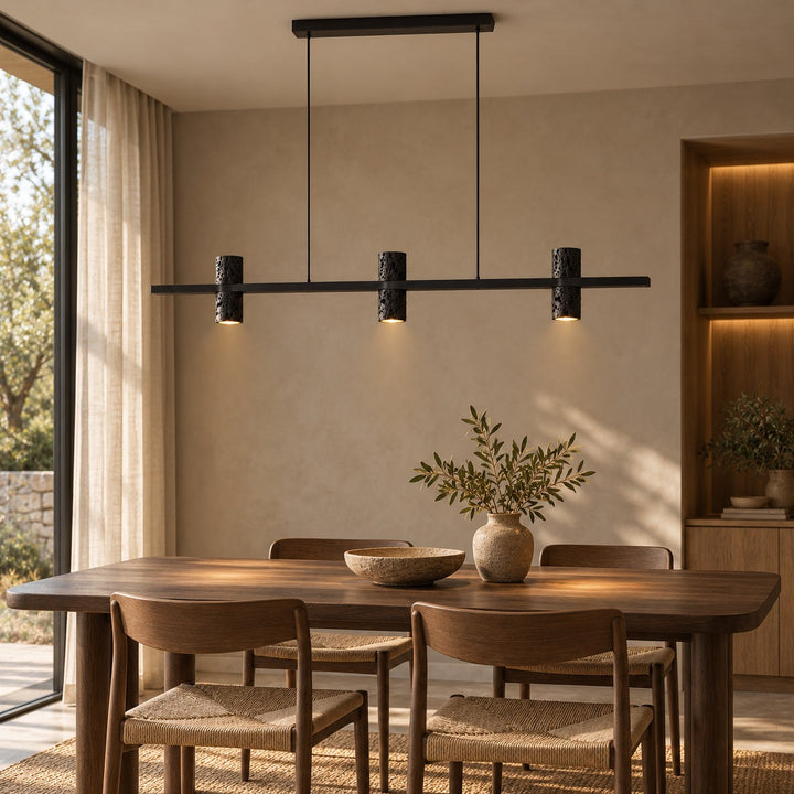 Modern Flush Mount Ceiling Light Travertine LED for Stylish Ambient Illumination