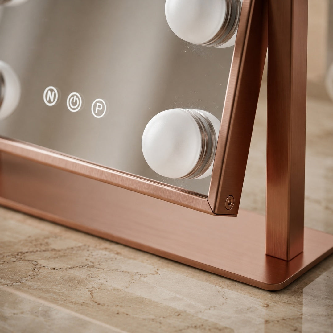 Hollywood Vanity Mirror with Lights Dimmable LED Bulbs 360° Rotating Touch Sensor