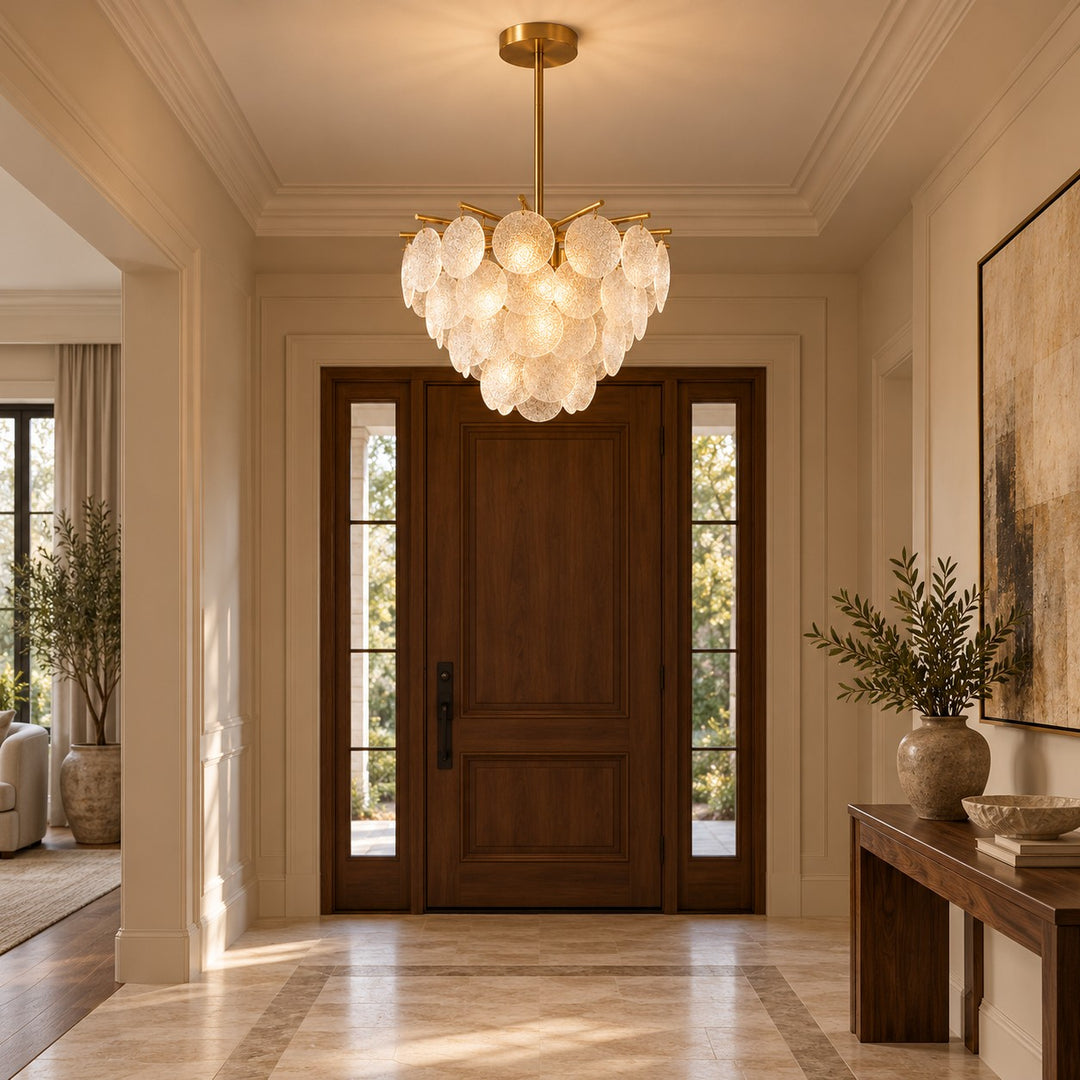 Modern Flush Mount Ceiling Light Metal Frame Adjustable Design for Stylish Illumination