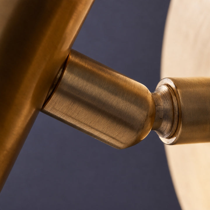 Modern Brass GU10 Wall Sconce – Indoor Wall Light for Bedroom & Hallway