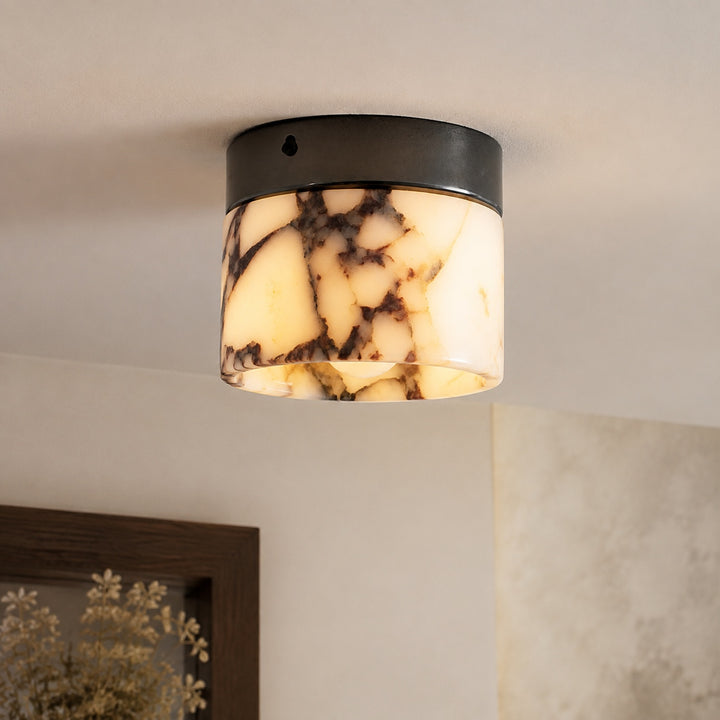Marble Round Ceiling Lamp