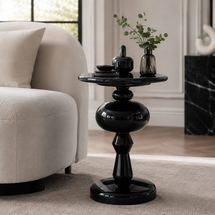 Scandinavian Style Modular Side Table Lightweight Wooden Accent Table with Versatile Design