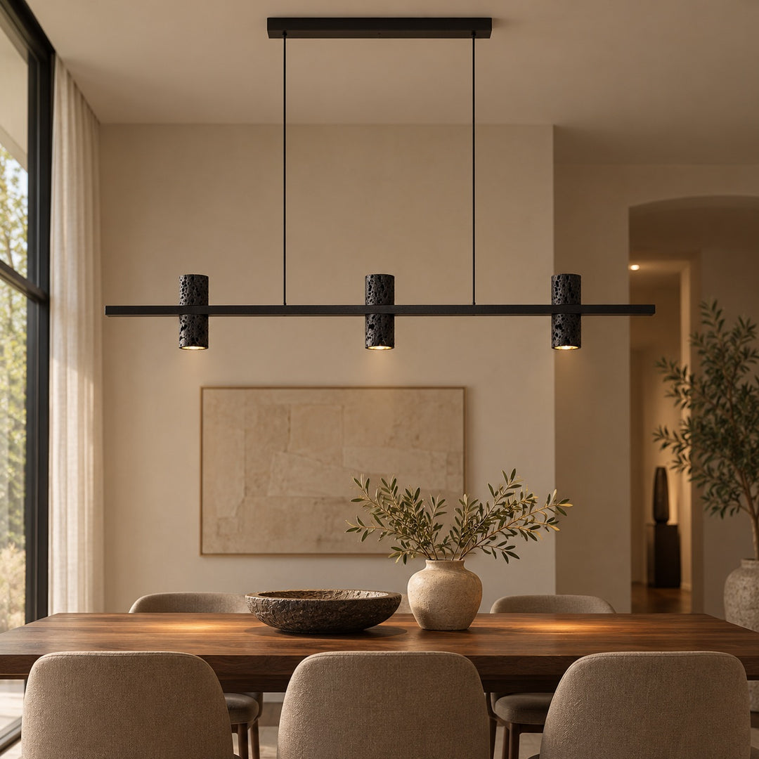 Modern Flush Mount Ceiling Light Travertine LED for Stylish Ambient Illumination