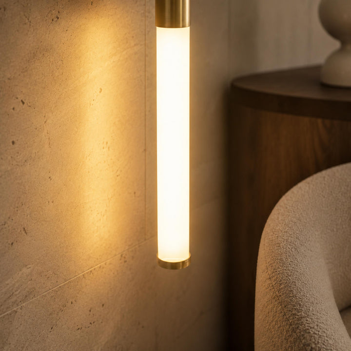 Modern Bathroom Wall Light Linear Fixture Iron PC Adjustable Illumination for Enhanced Visibility