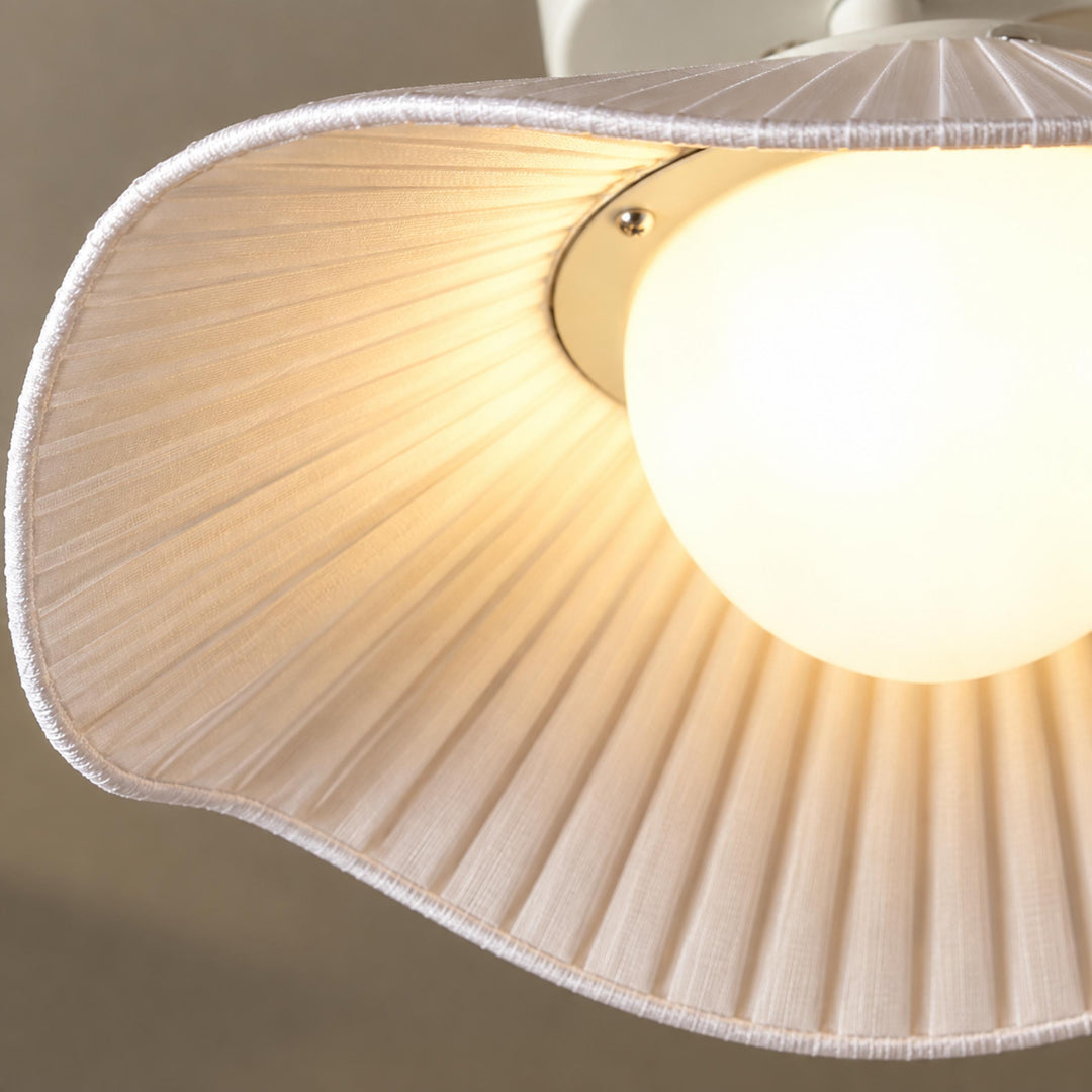 Modern Flush Mount Ceiling Light Acrylic LED Fixture 24 Inch Diameter Soft Illumination