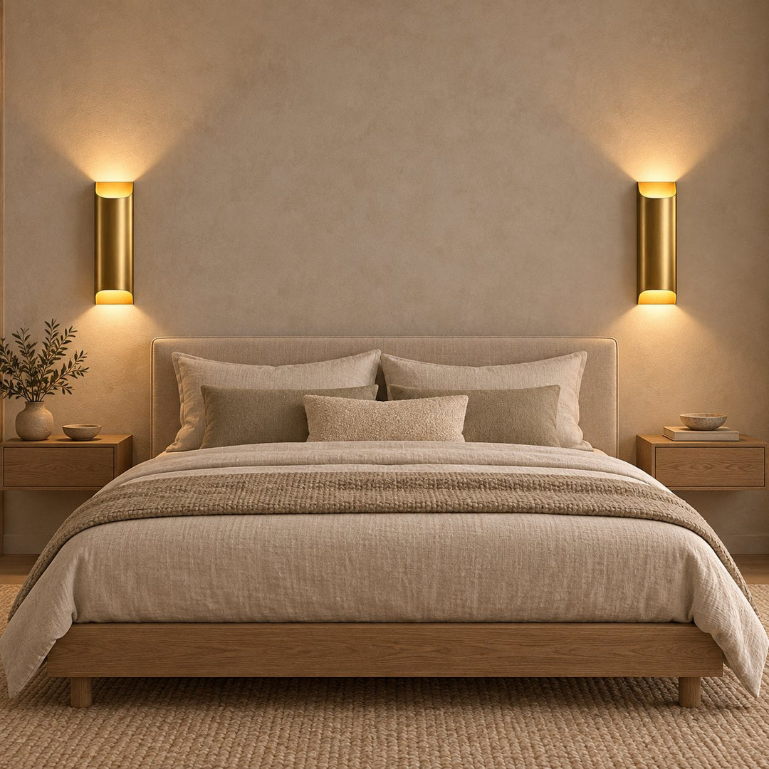 Modern Brass Up & Down Wall Light Sconce – Dual G9 Indoor Wall Fixture