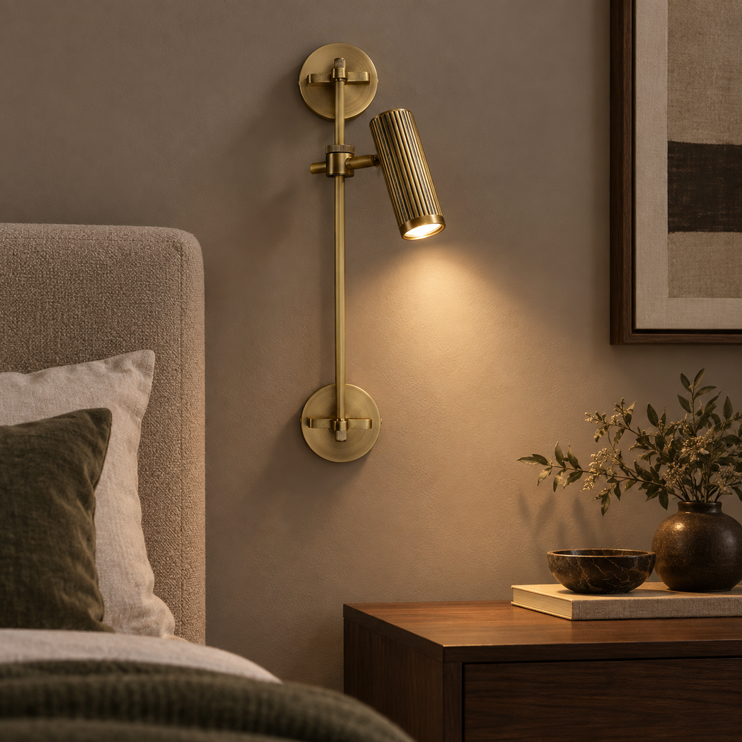 Modern Wall Light Adjustable Wall Mounted Metal LED Fixture for Contemporary Spaces
