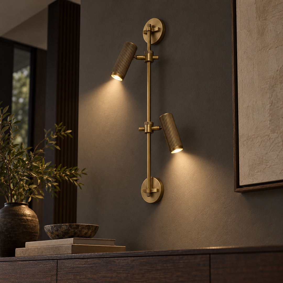 Modern Wall Light Adjustable Wall Mounted Metal LED Fixture for Contemporary Spaces