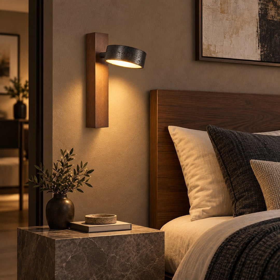 Modern Wall Sconce Adjustable Metal LED Lighting Fixture for Indoor Home Decor