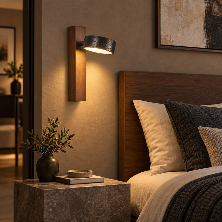 Modern Wall Sconce Adjustable Metal LED Lighting Fixture for Indoor Home Decor