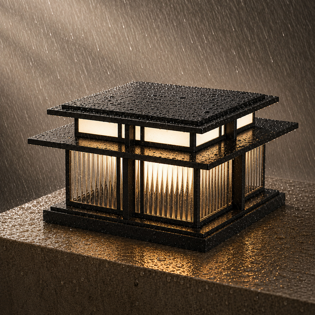 Modern Outdoor Wall Light Waterproof Metal Acrylic Adjustable LED for Gardens and Pathways