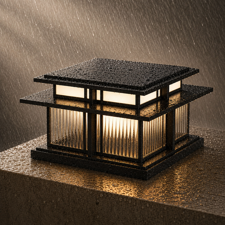 Modern Outdoor Wall Light Waterproof Metal Acrylic Adjustable LED for Gardens and Pathways