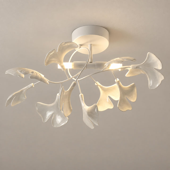 Modern Flush Mount Ceiling Light Metal Fixture with Dimmable LED 12 Inch 15W Warm White