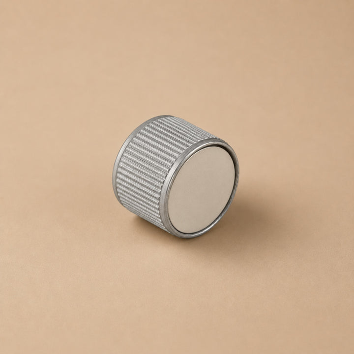 Black Modern Zinc Alloy Door Handle Set with Knurled Design and Indoor Twist Knob for Internal Use